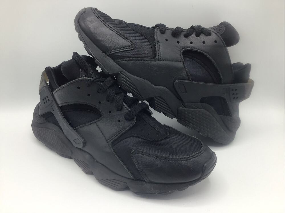 Nike Air Huarache Triple Black Mens 8.5 Running Sneakers DD1068-002